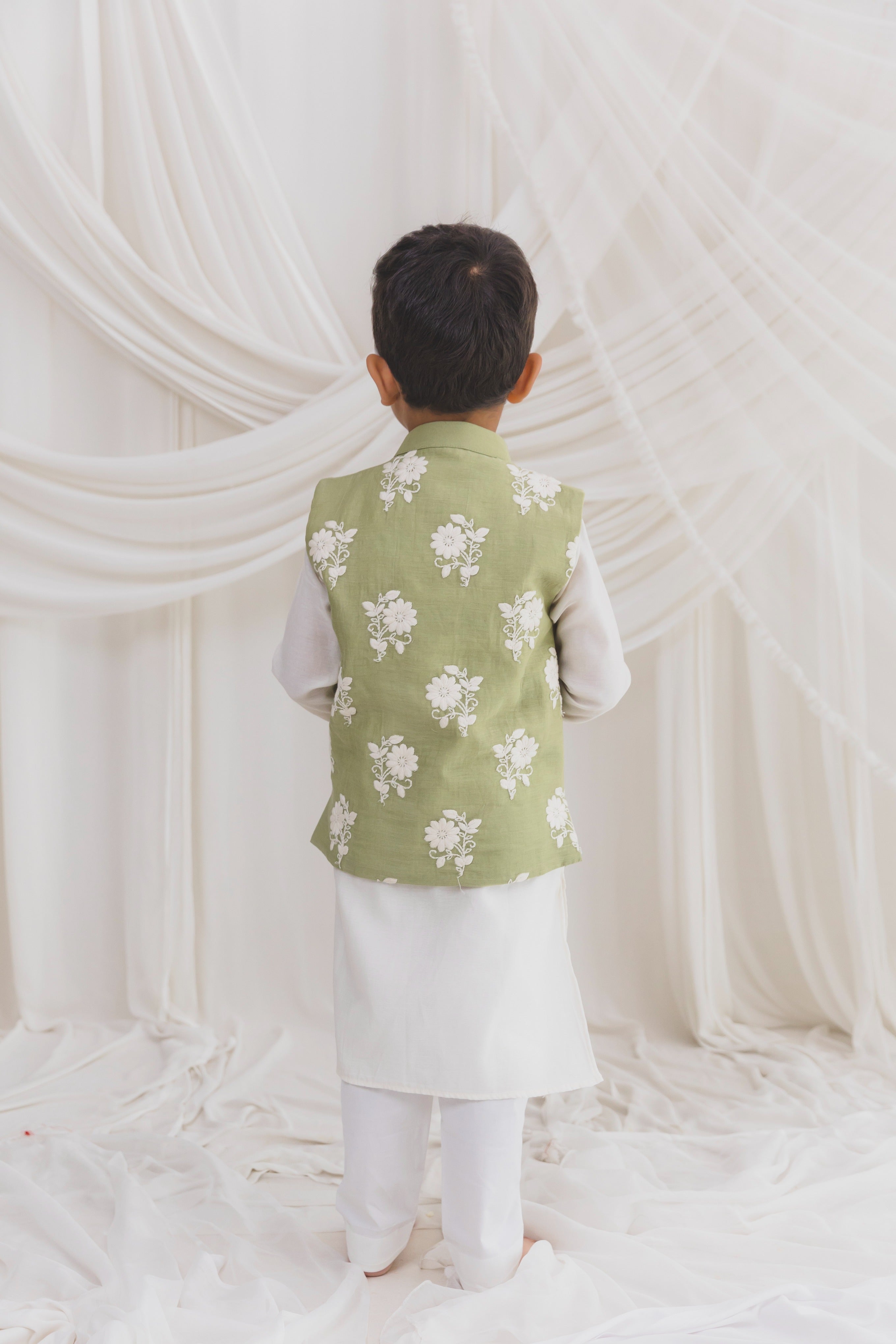Hara Kurta With Salwar