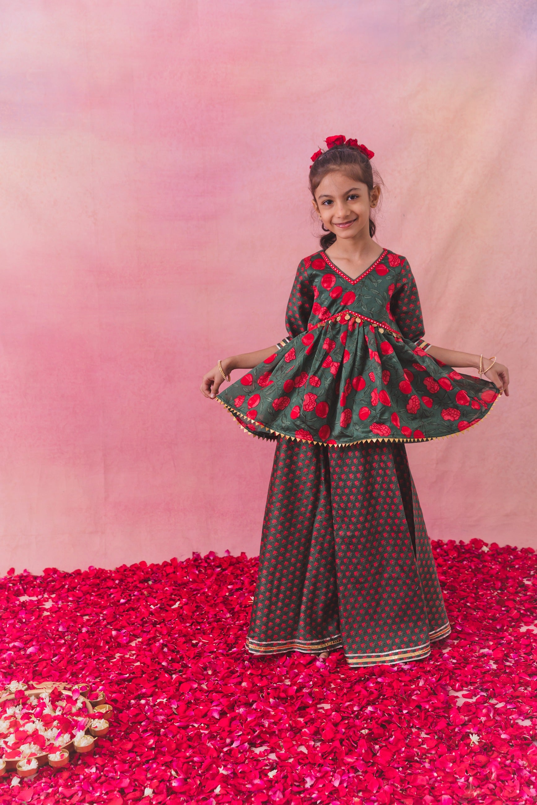 Hara Sharara Set