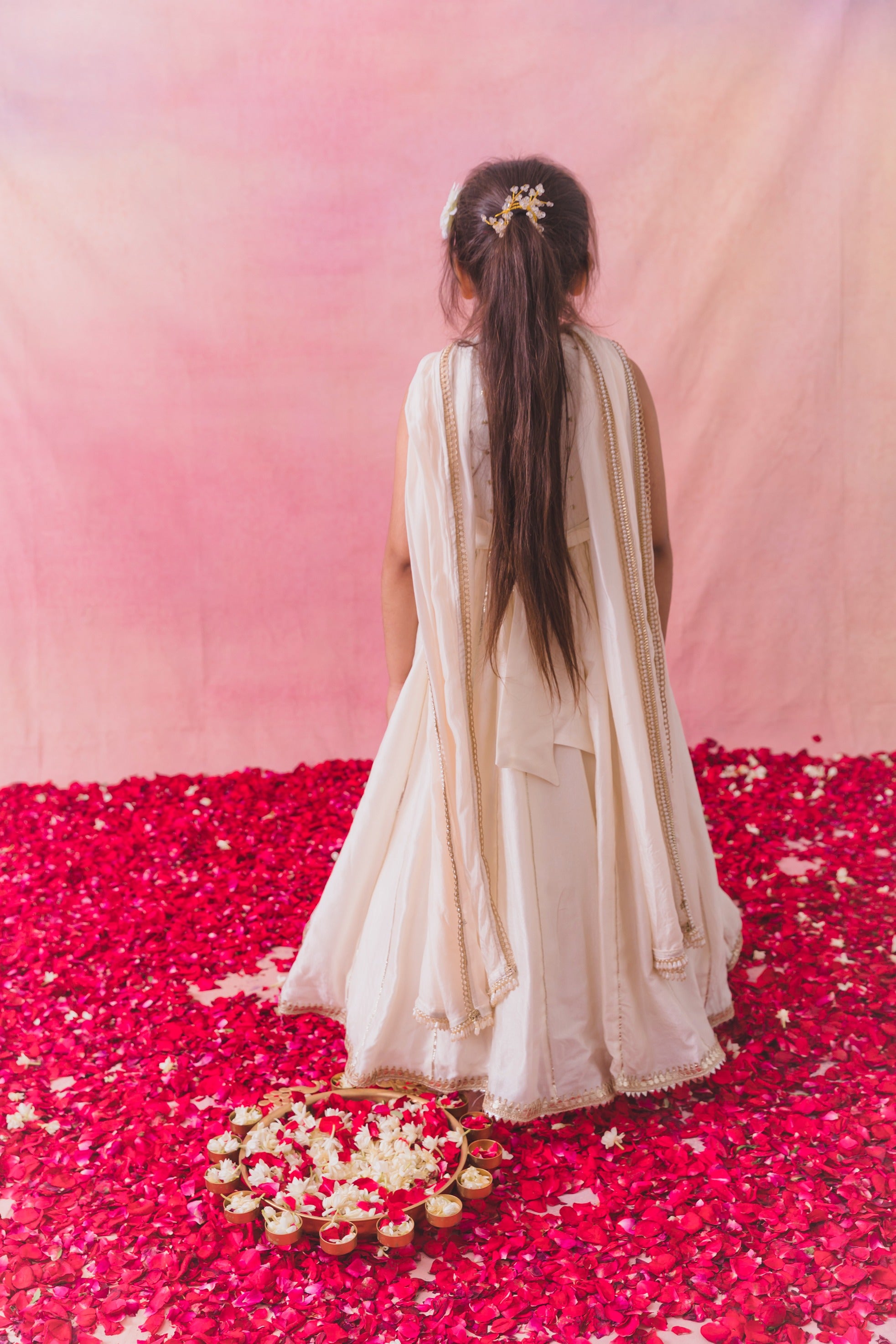 Off White Anarkali