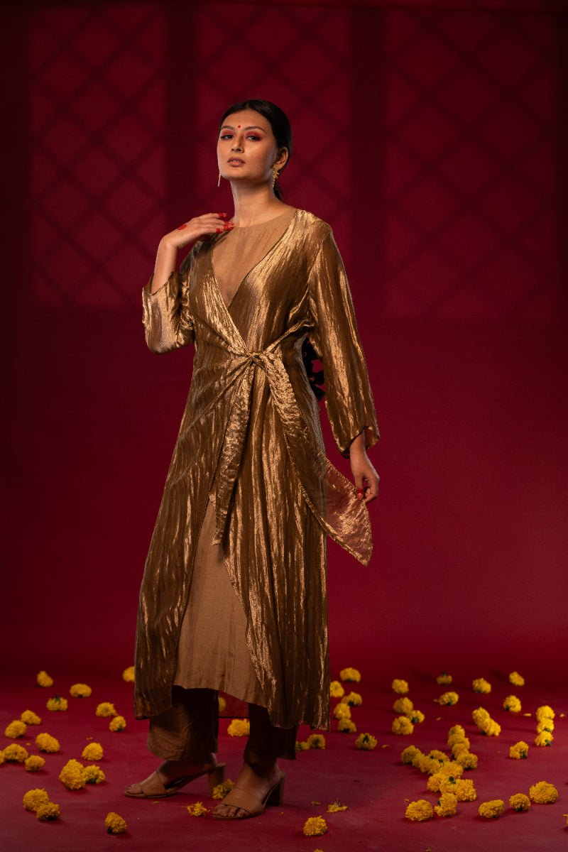 Dhyuti - Jacket, dress & pants set