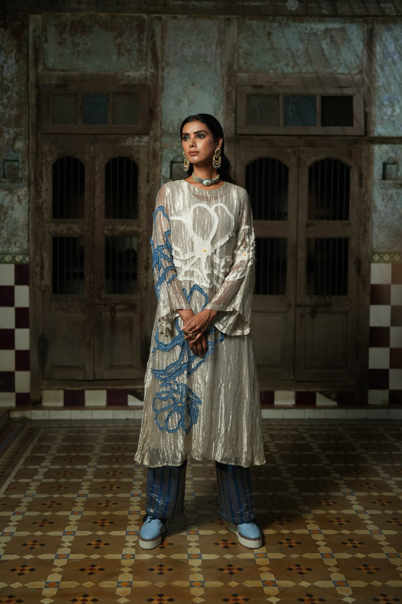 Chhavi - Dress & pants set