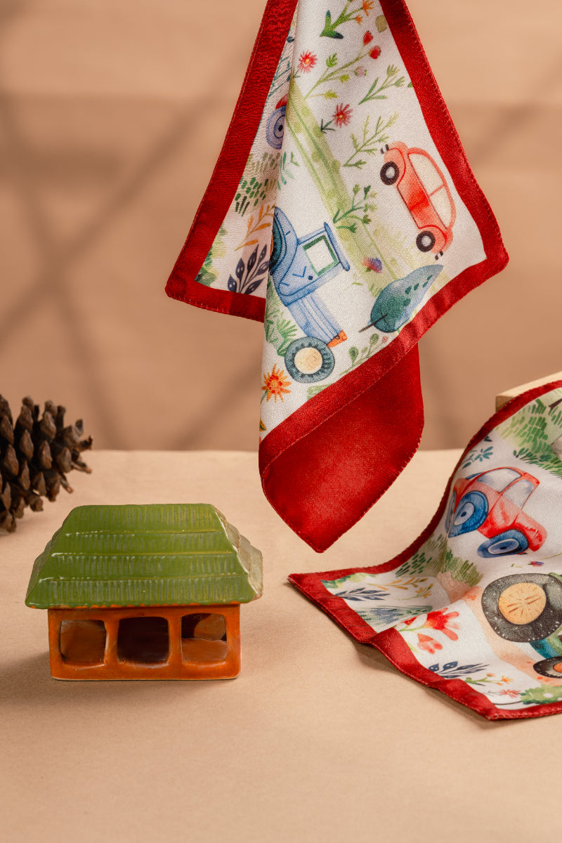 Farm Party– Kids’ Pocket Square