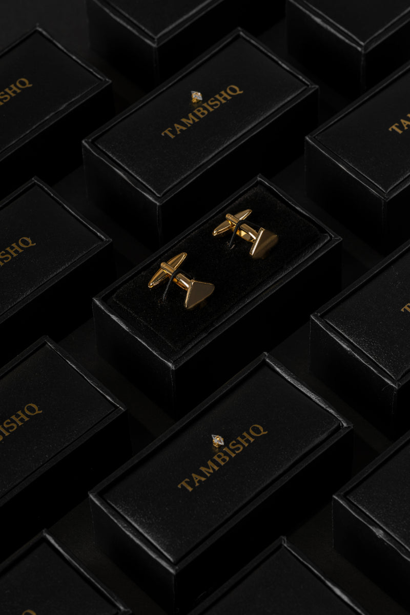 Golden Flush - Cufflinks