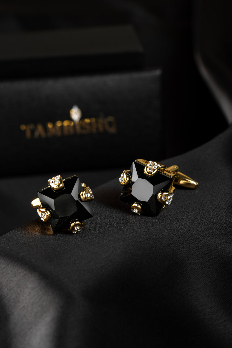 Onyx Square - Cufflinks
