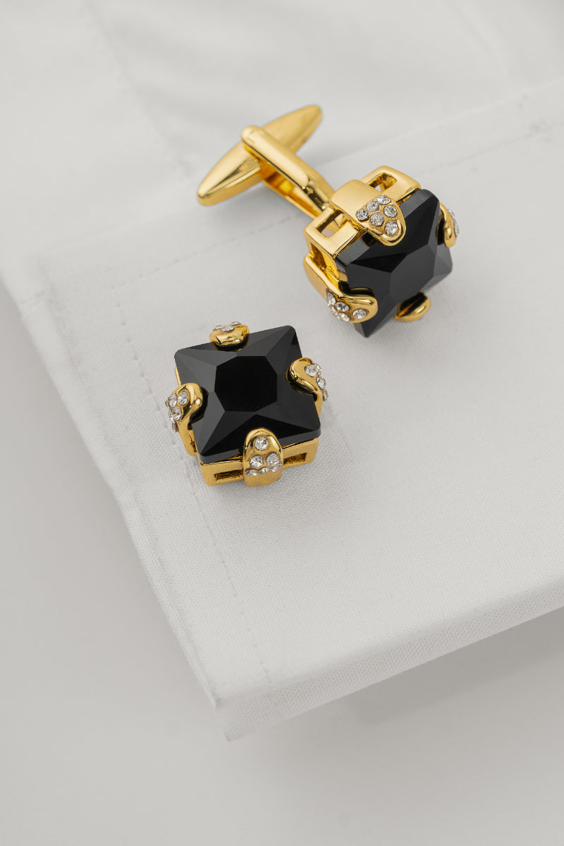 Onyx Square - Cufflinks