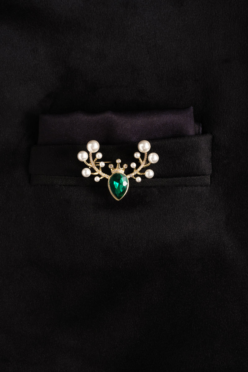 Pearl Antler - Brooche