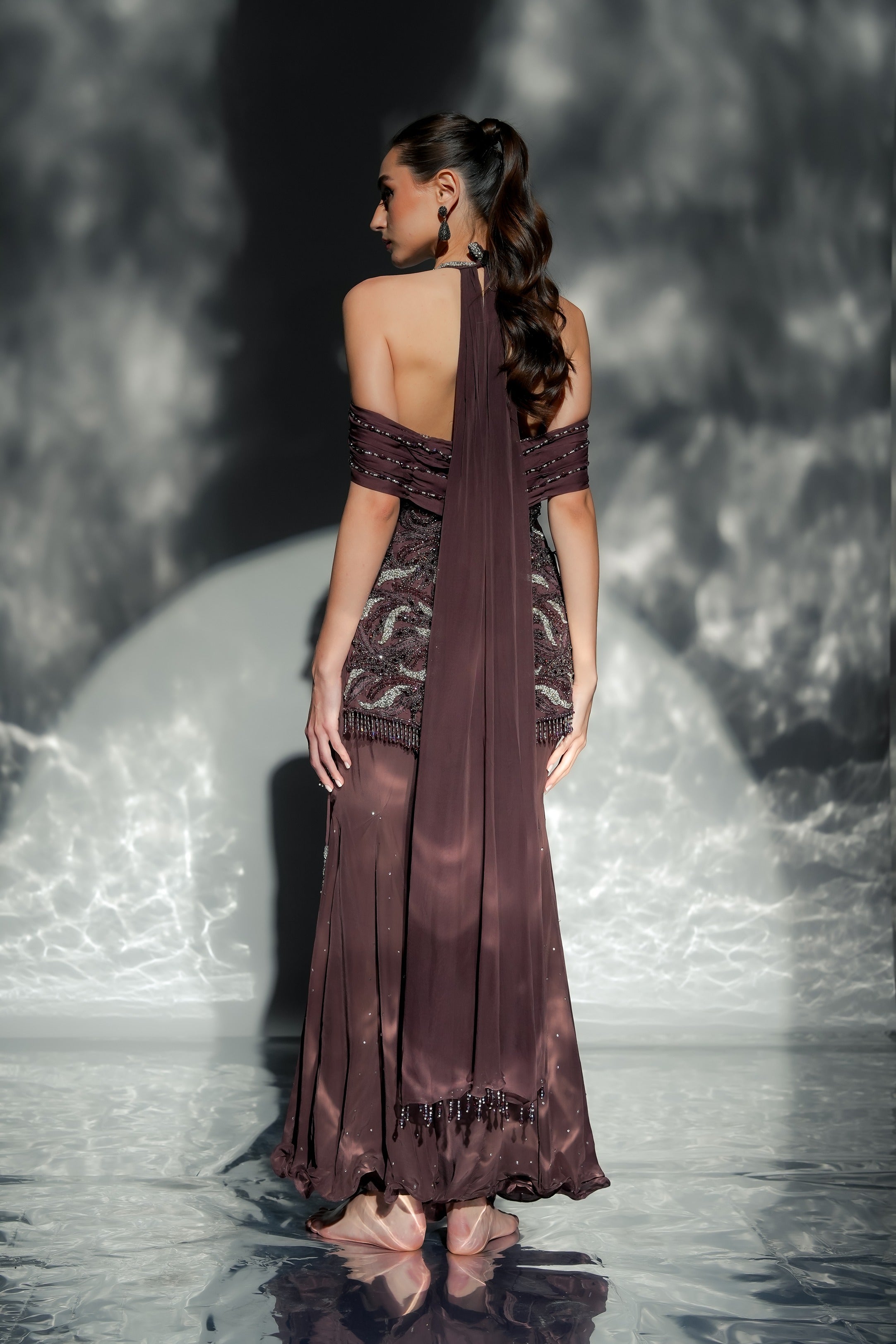 Noor Drape Sharara Set