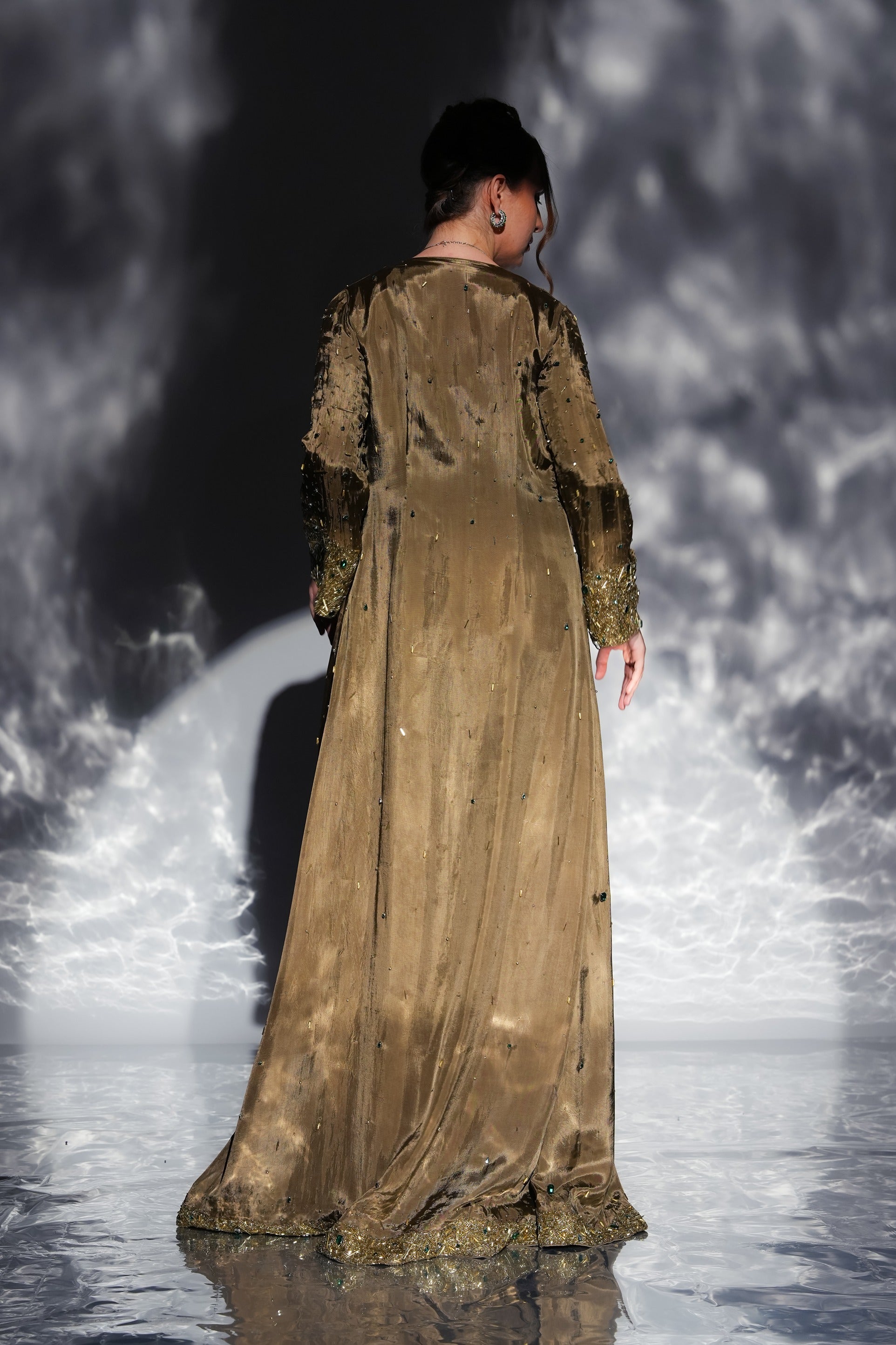 Aurora Drape Skirt Jacket