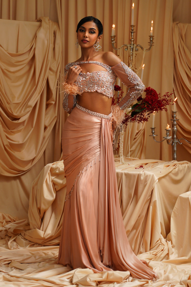 Clara Drape Saree