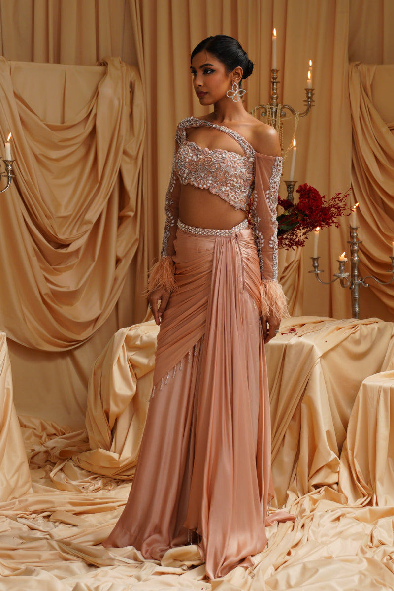 Clara Drape Saree