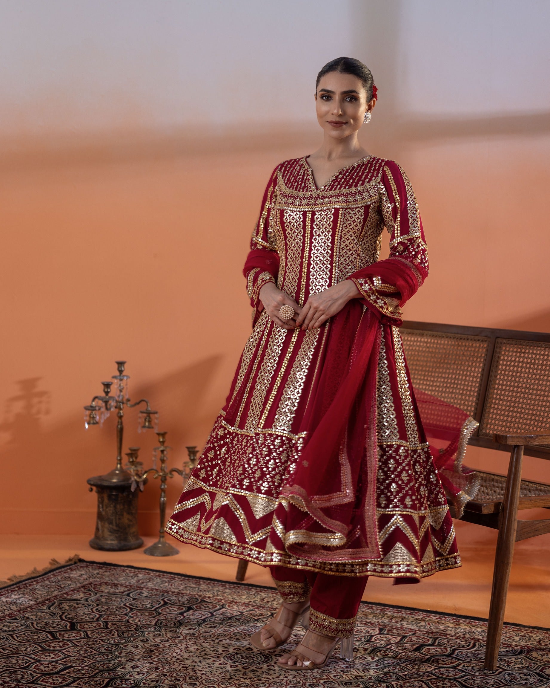 Red Dori & Gota A-Line Ensemble