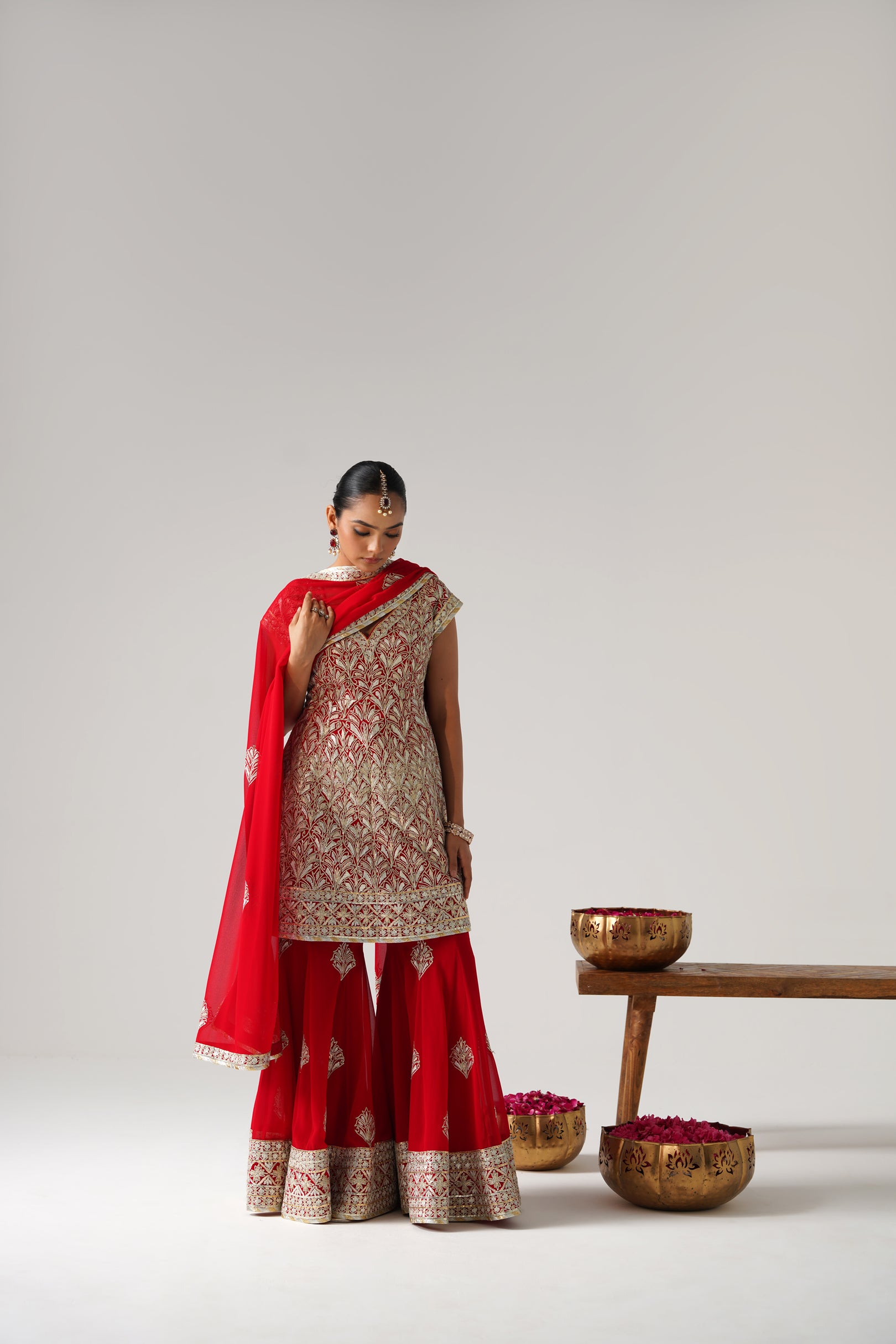 Dilruba Gota Sharara Set