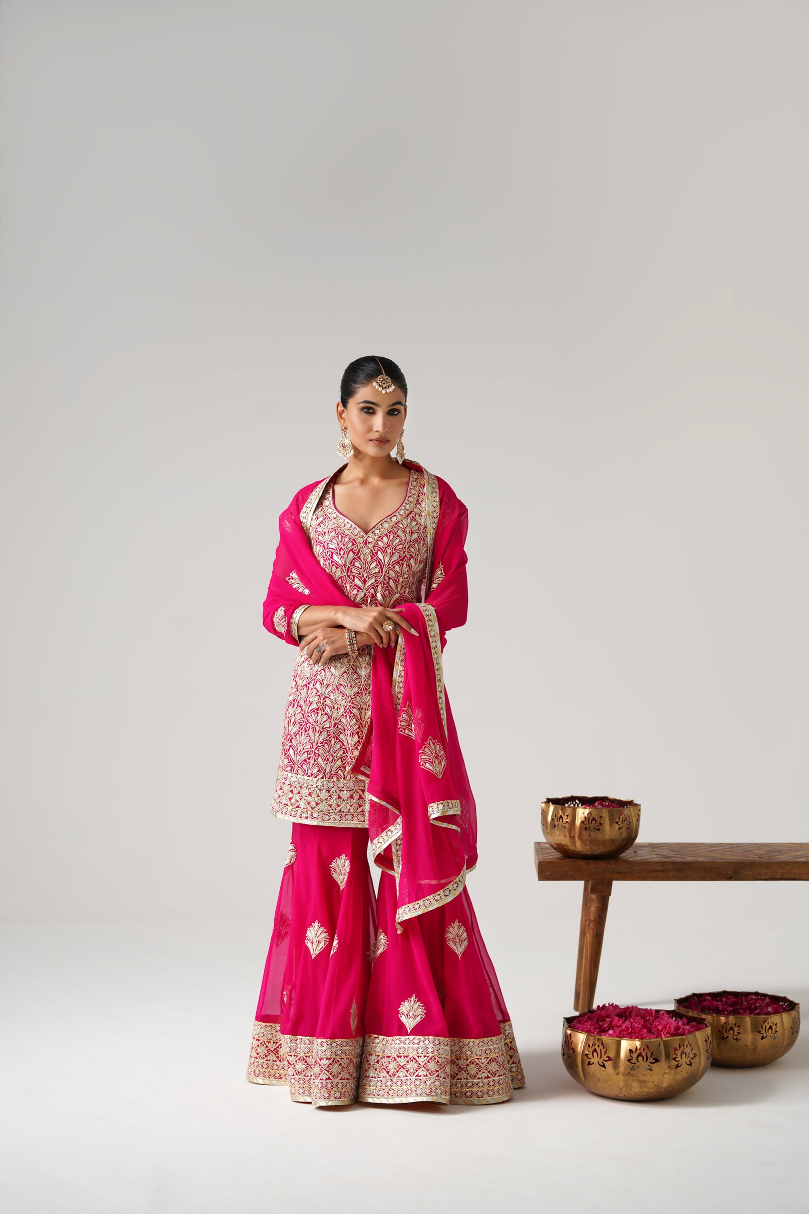 Dilruba Gota Sharara Set