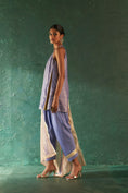 Load image into Gallery viewer, Midas Lavender Tissue Stripes Sharara Kurta - set of 3

