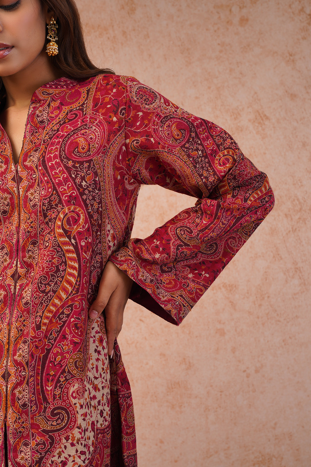 Scarlet Kaani Set- Inching India