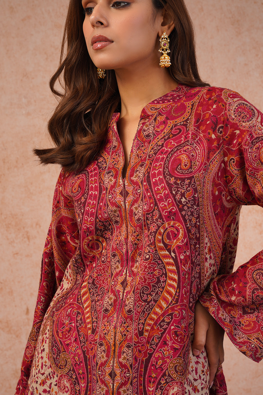 Scarlet Kaani Set- Inching India