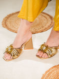 Load image into Gallery viewer, Gold Sugar Heels
