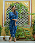 Load image into Gallery viewer, Midnight Blue Dhoti Jumpsuit
