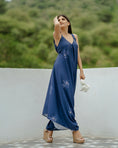 Load image into Gallery viewer, Twilight Blue Palazzo Jumpsuit
