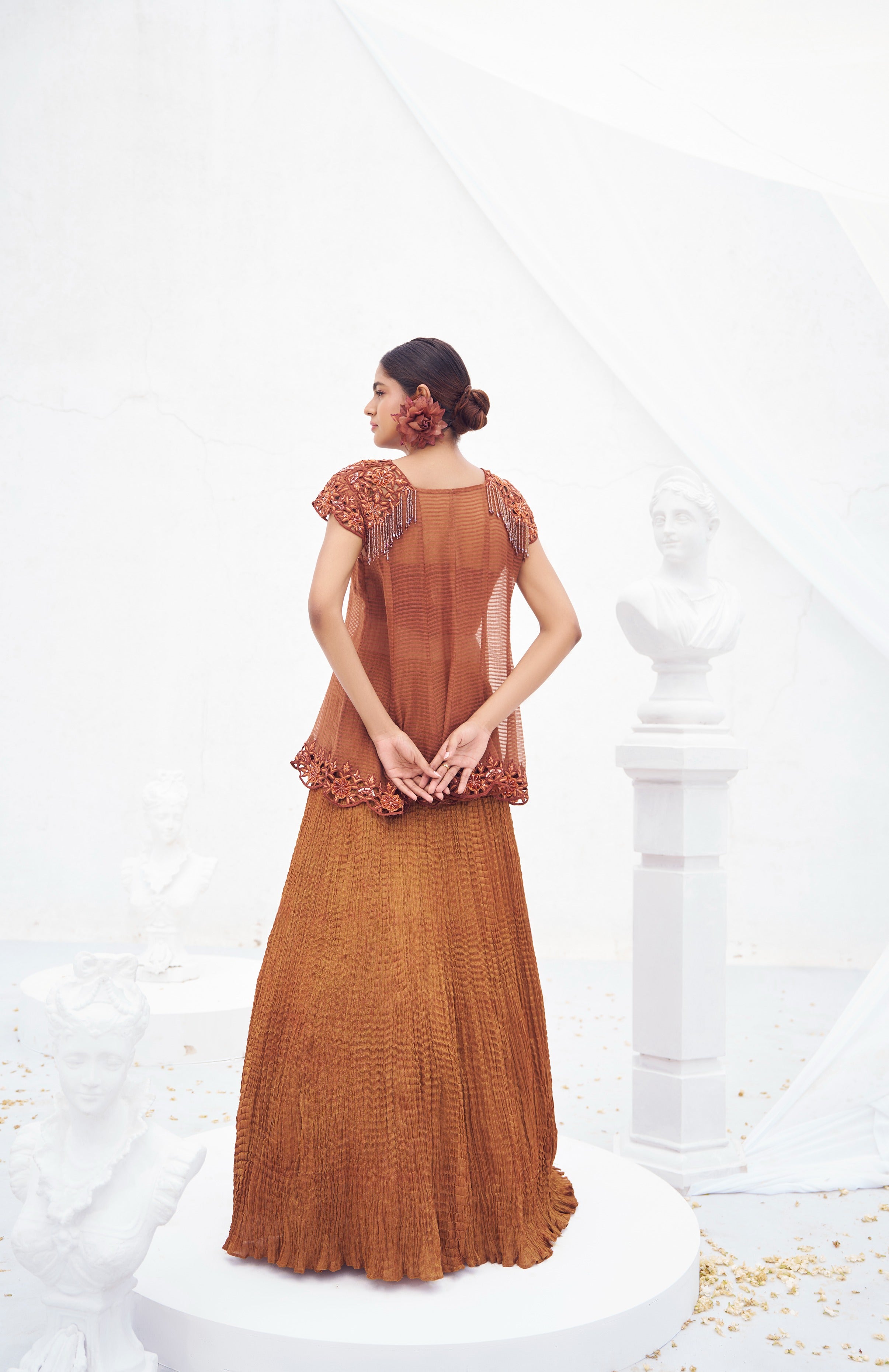 Shubhra Umbrella Skirt Set