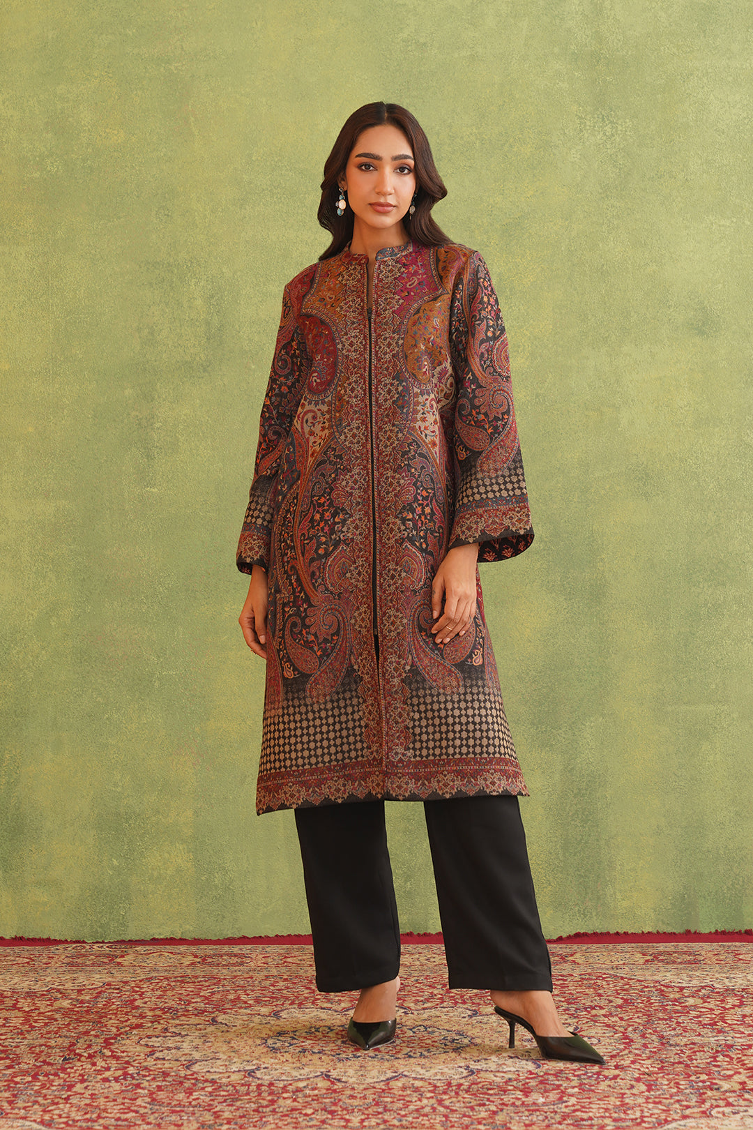 Safar Kaani Jacket Set- Inching India