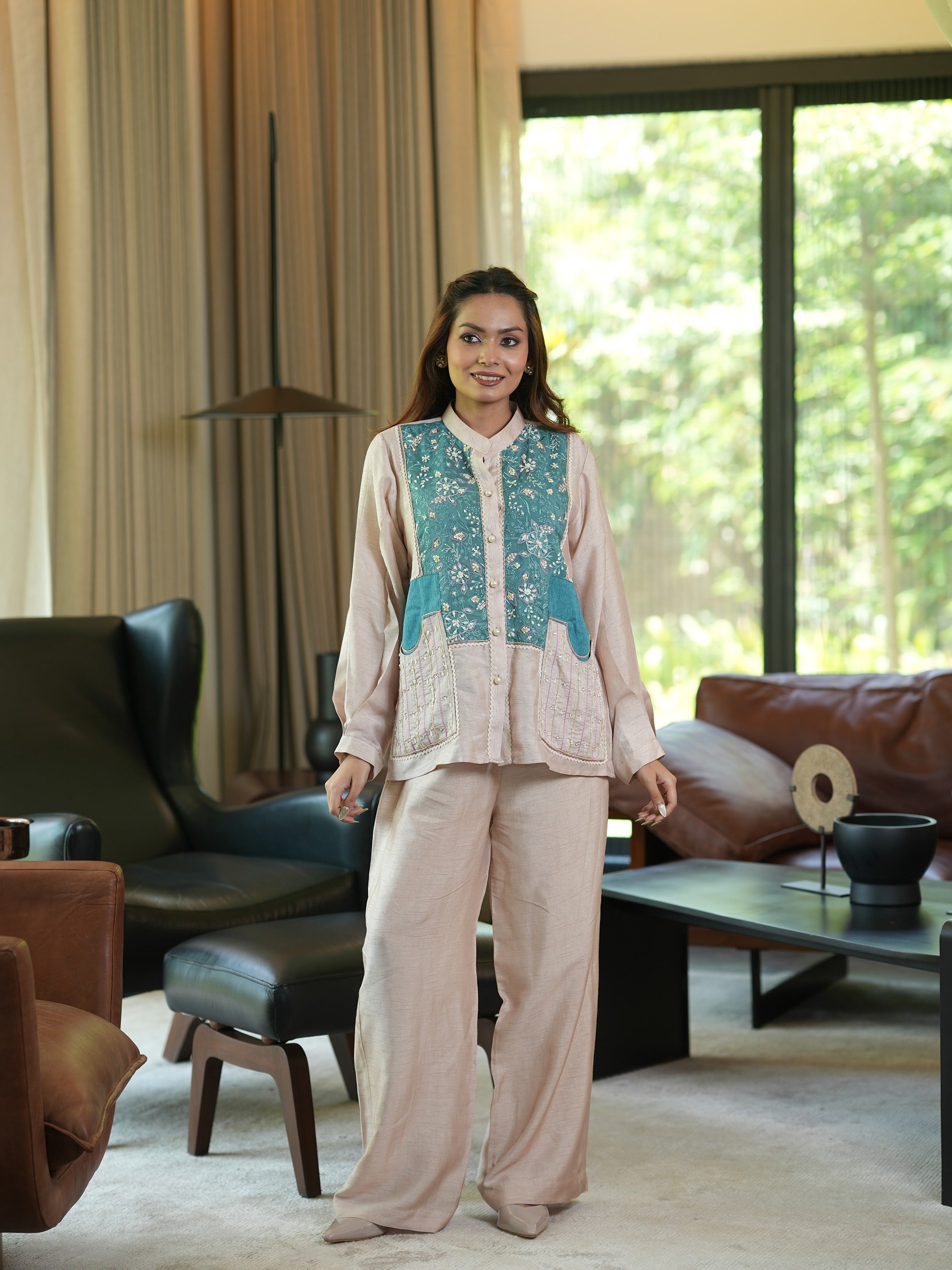 Meher Shirt Set