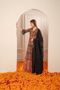 Load image into Gallery viewer, Multicolour Georgette Printed Gown with Sequins
