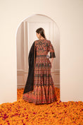 Load image into Gallery viewer, Multicolour Georgette Printed Gown with Sequins
