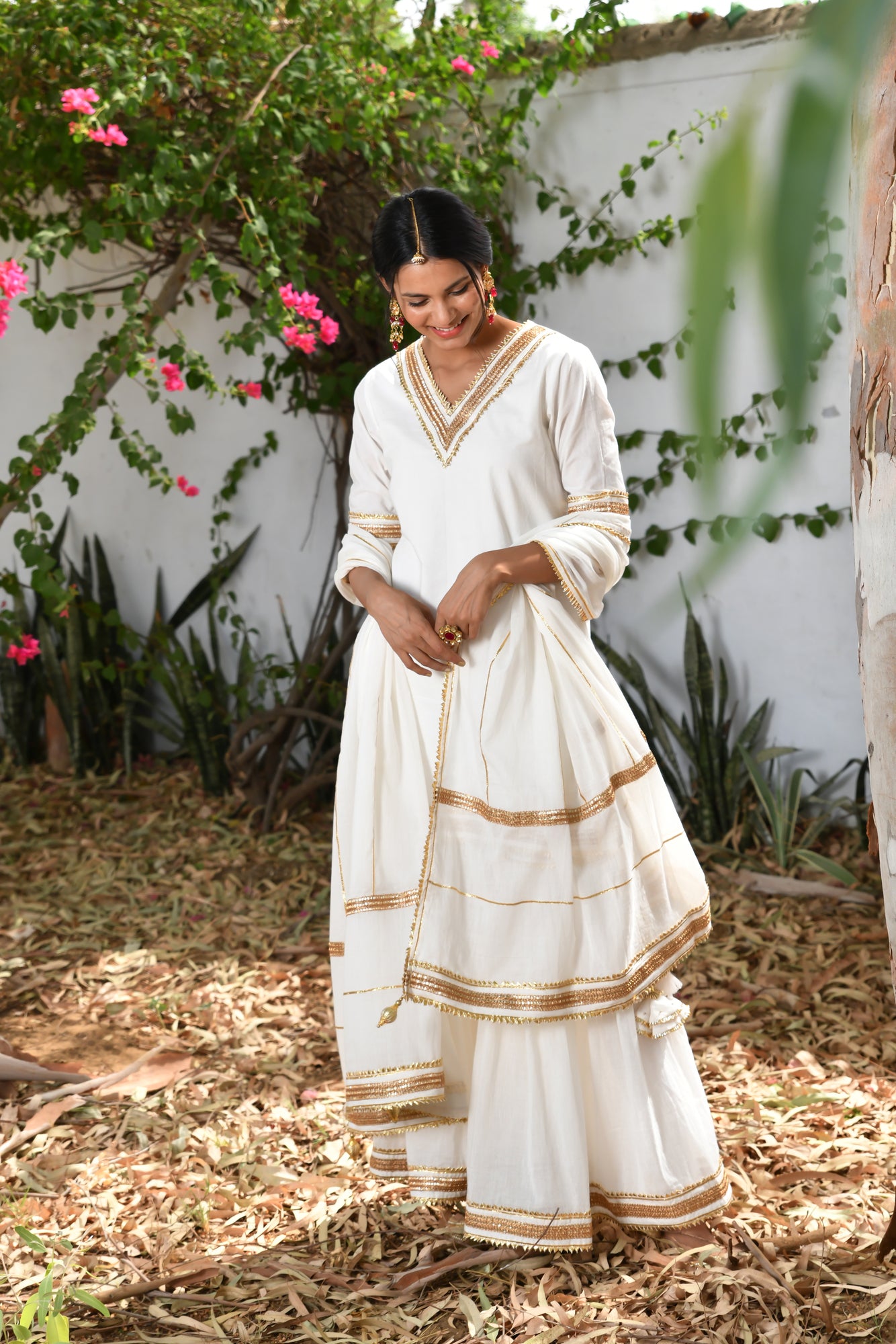 Chanda Short Kurta Garara Set