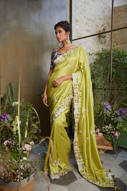 Silk Saree With Silk Blouse
