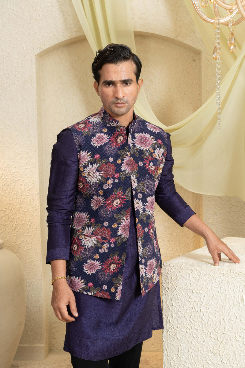 Twiling Bloom Printed Bundi