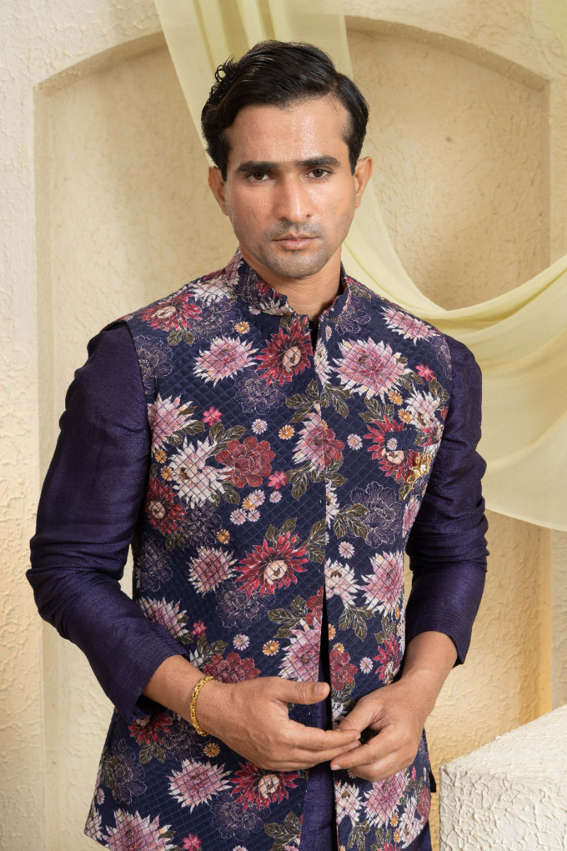 Twiling Bloom Printed Bundi