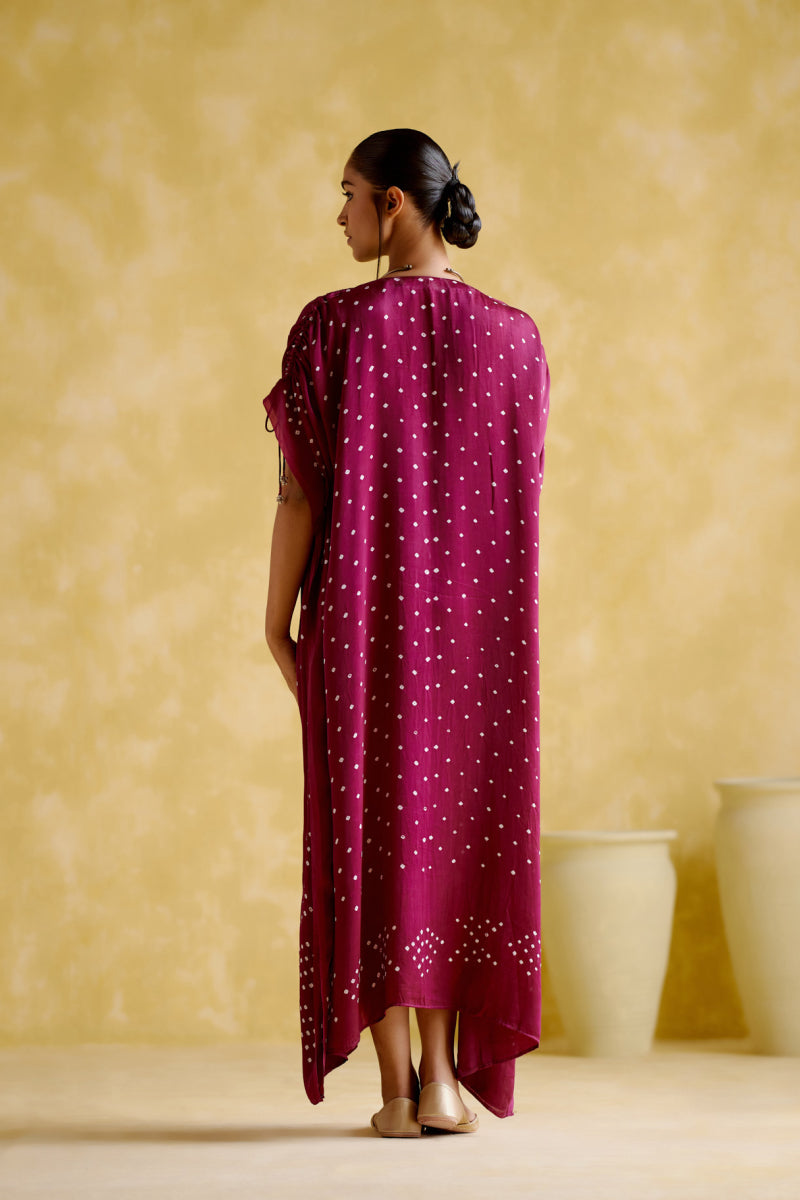 Dakshayani -Purple Kaftan