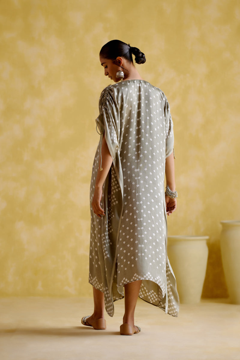 Dakshayani -Grey Kaftan