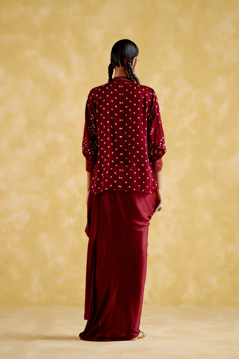 Dalia-Maroon