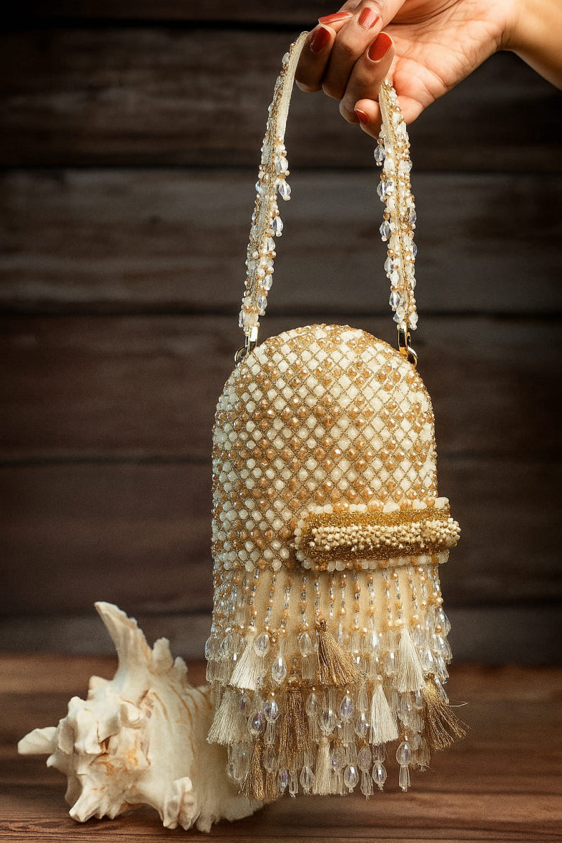 Damsel Criss Cross Ecru