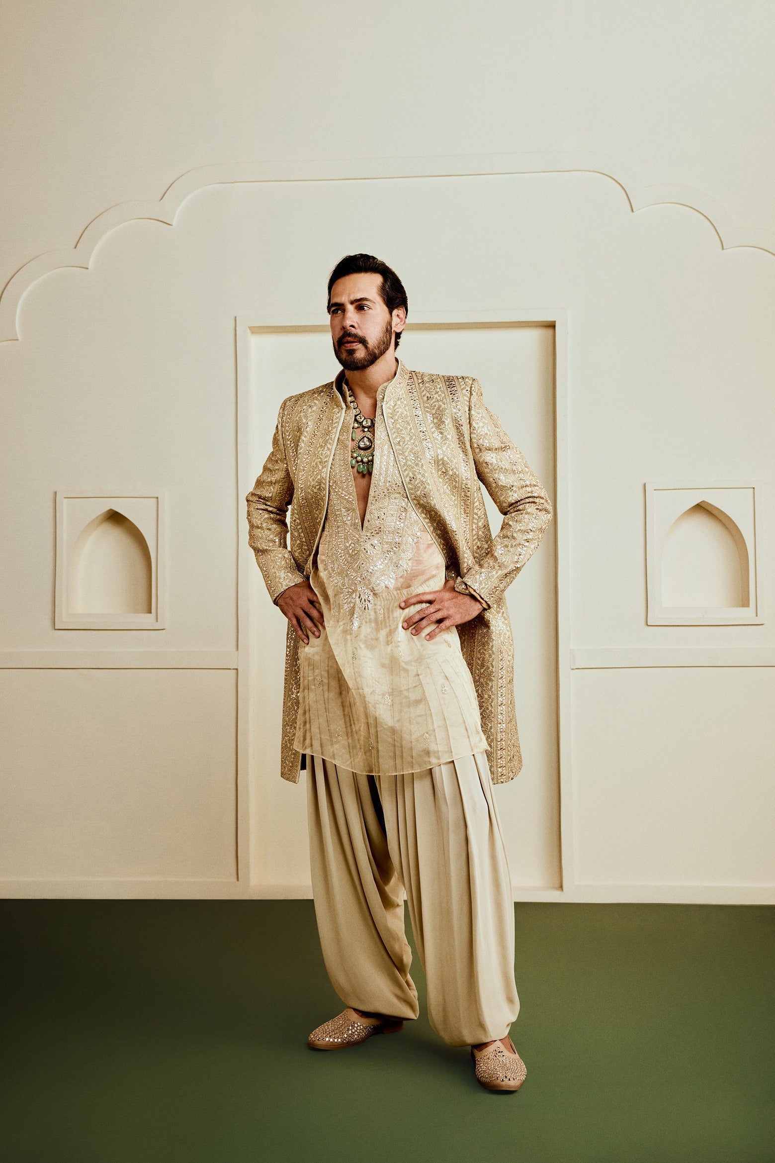 Dino Morea in Zavian Sherwani Set
