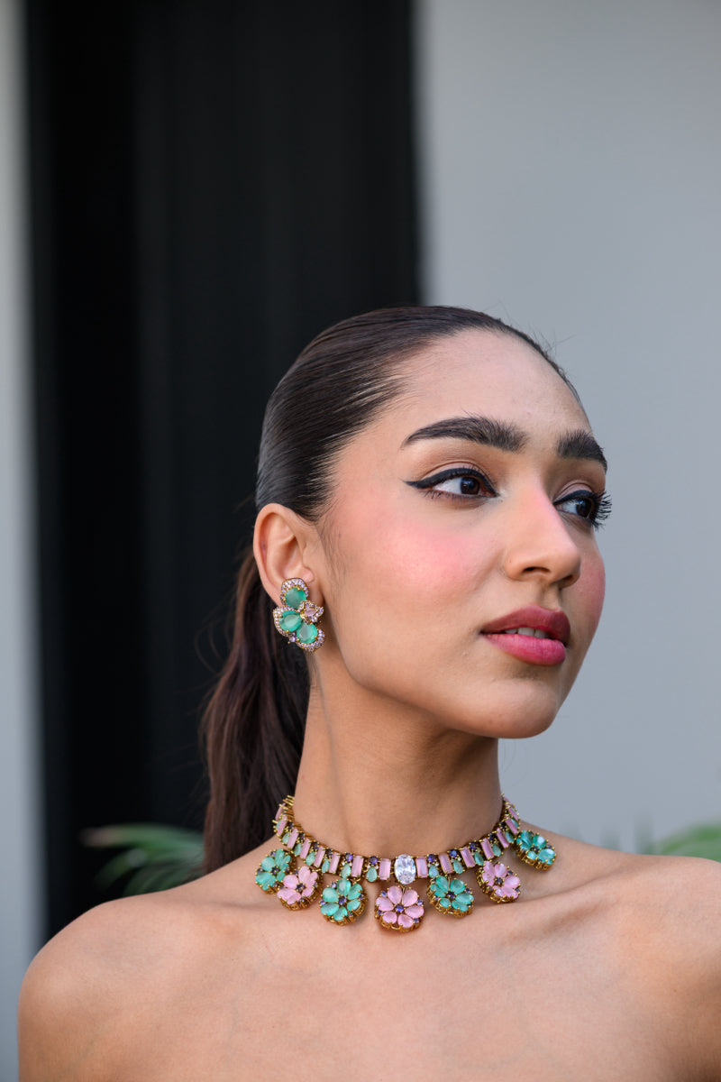 Eden Half Flower Earring