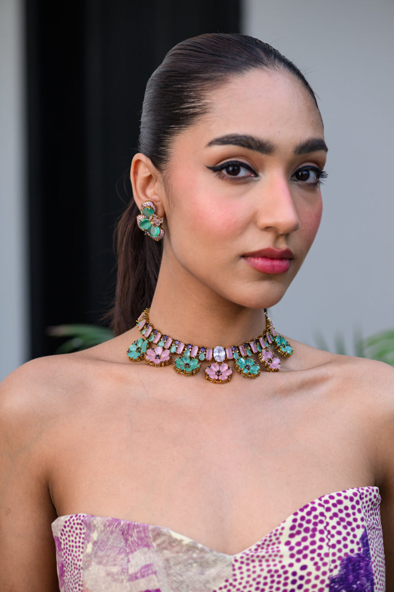 Eden Half Flower Earring
