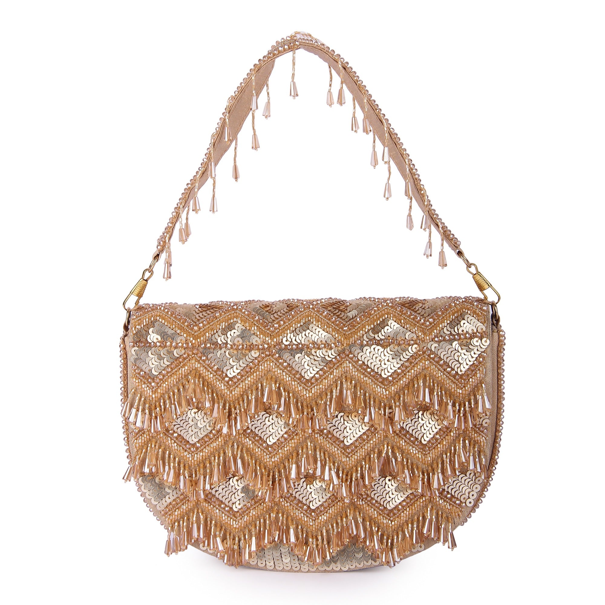 Gold Insiyaa Clutch