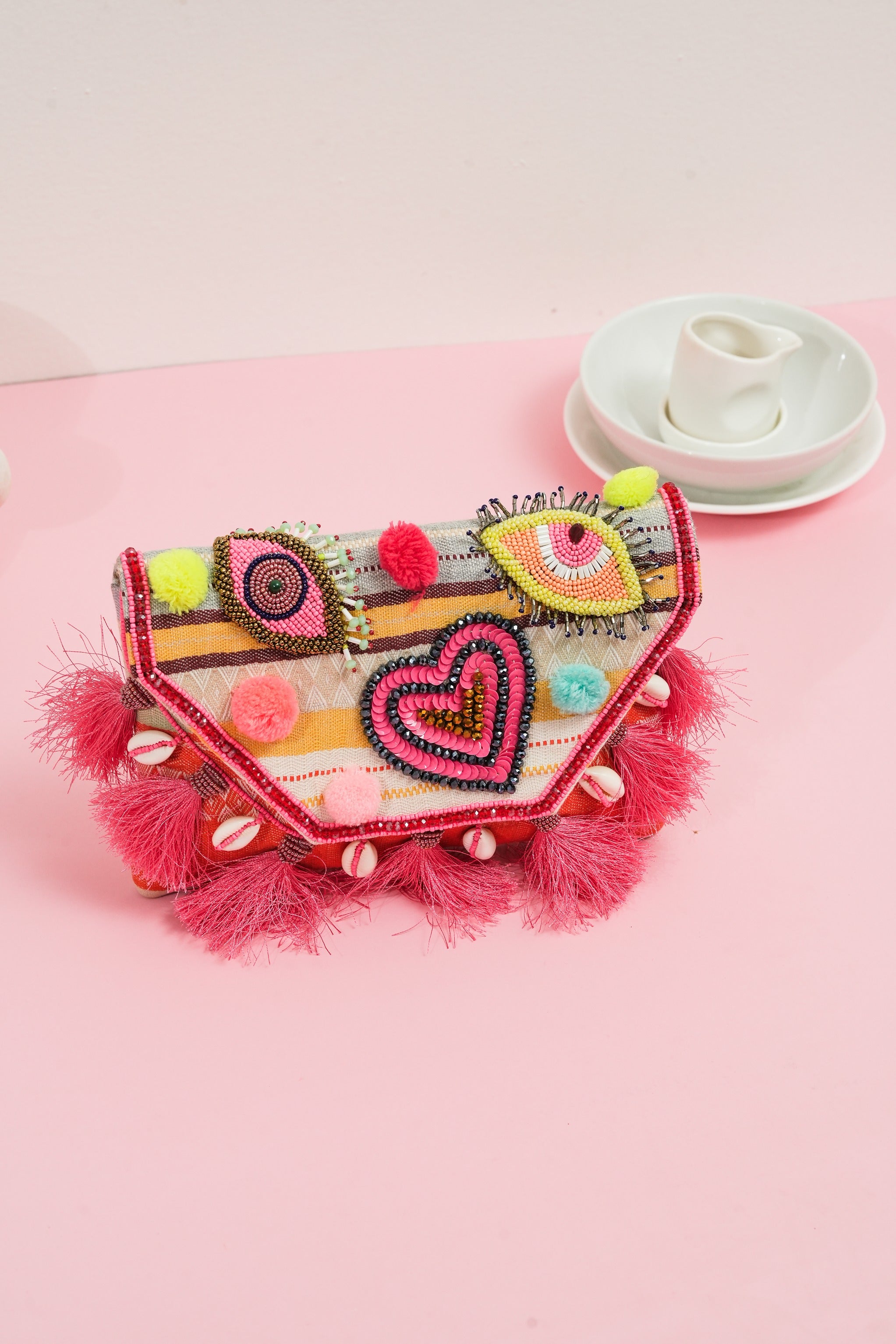 Boho Eye Clutch