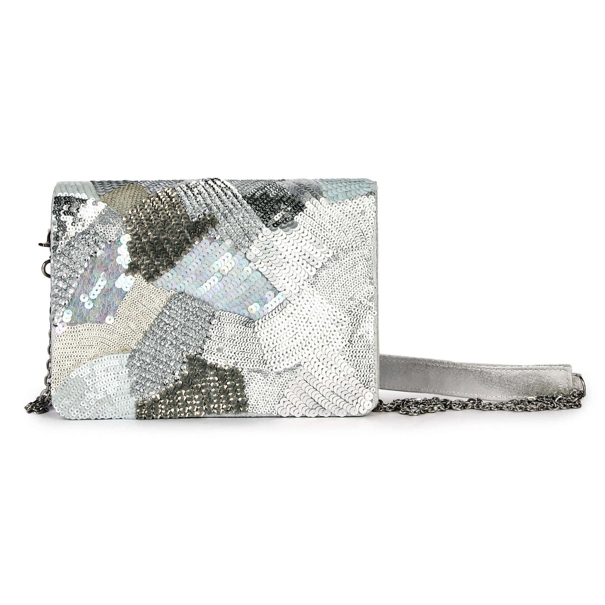 Silver Zing Clutch