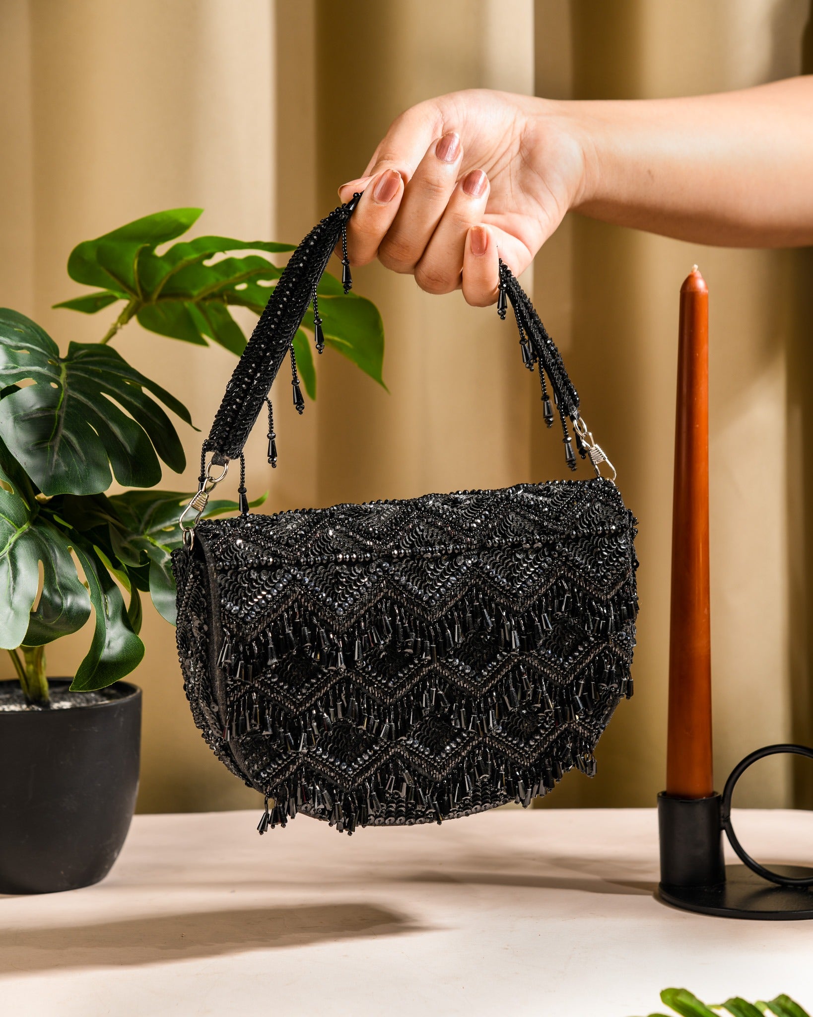 Black Latkan Clutch