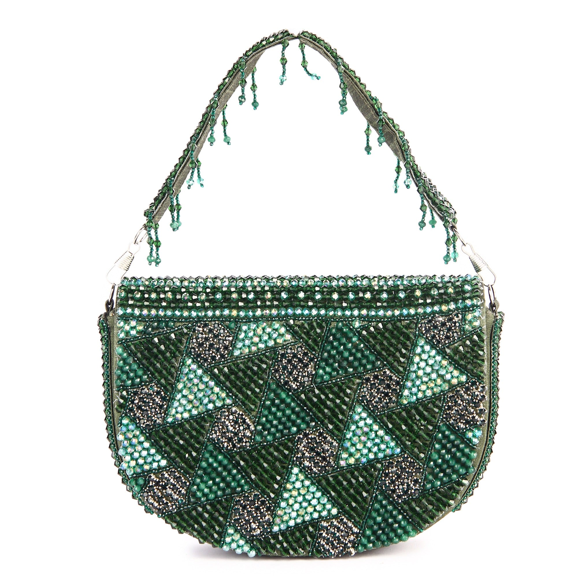 Green Lamira Clutch