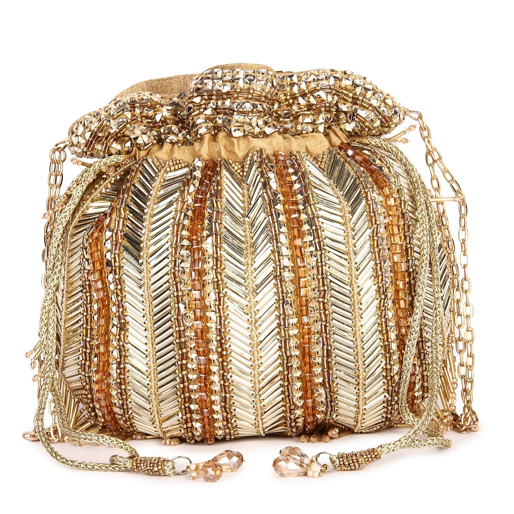 Potli Bag With Sequins