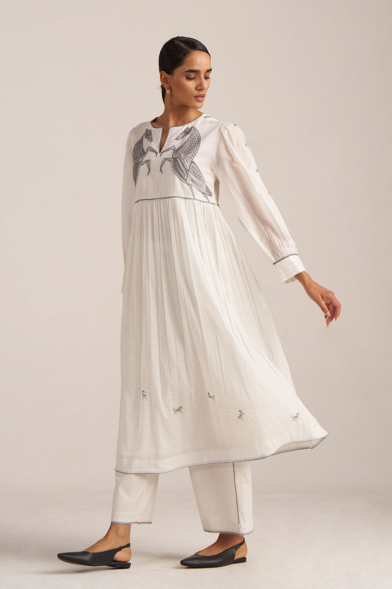Milky White Co-ord Set