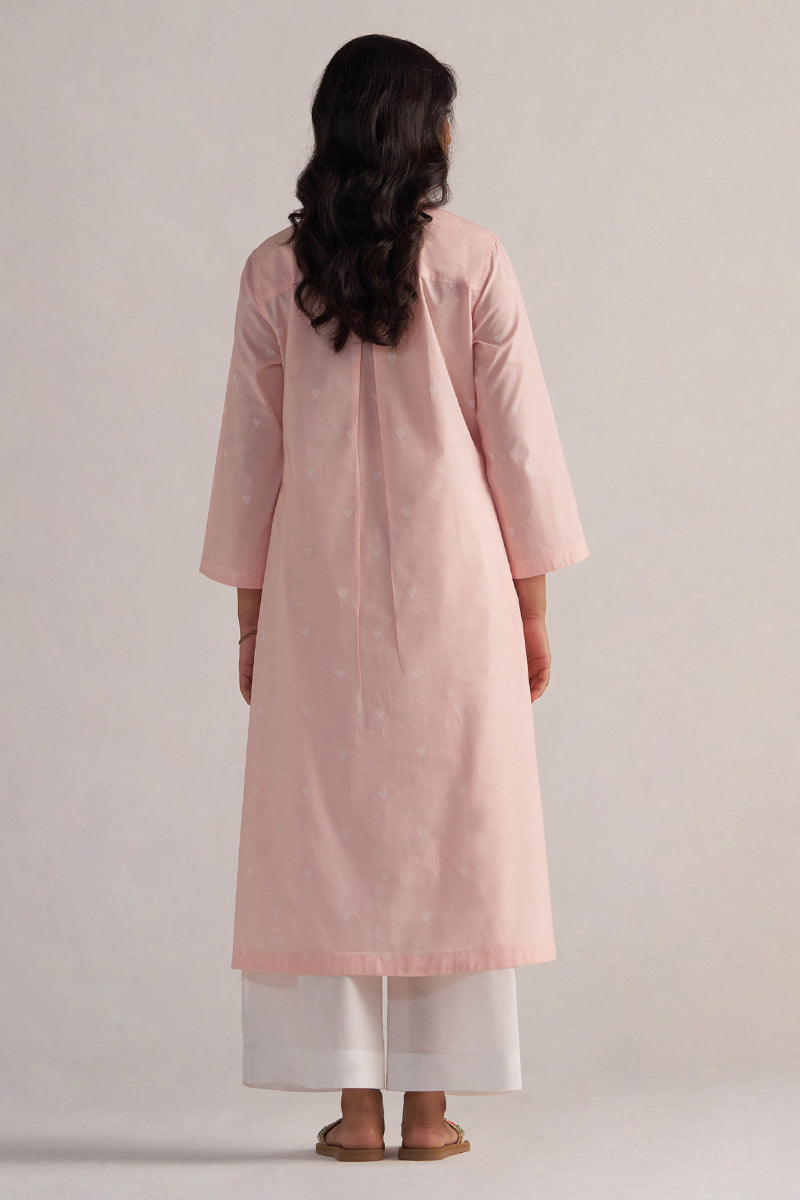 Soft Lotus Pink Cotton Co-ord Set