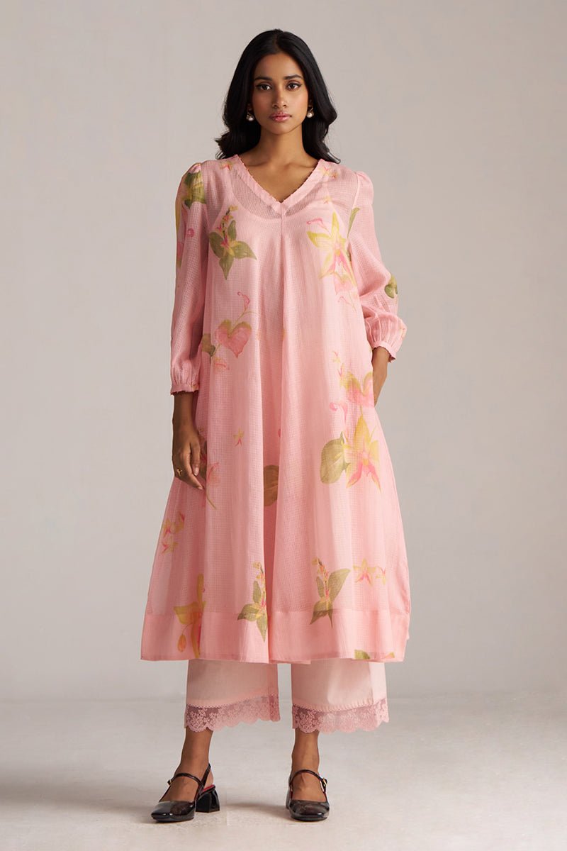 Powder Pink Kota Co-ord Set