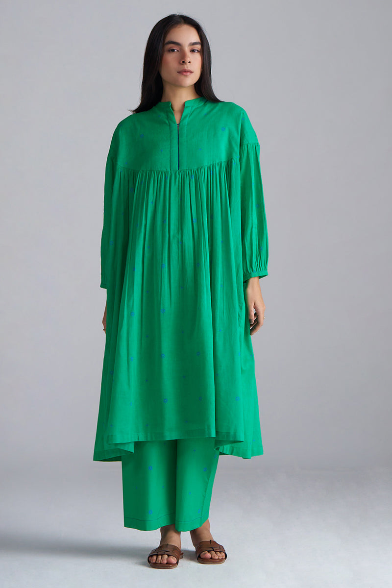 Holly Green Mul-Mul Co-ord Set