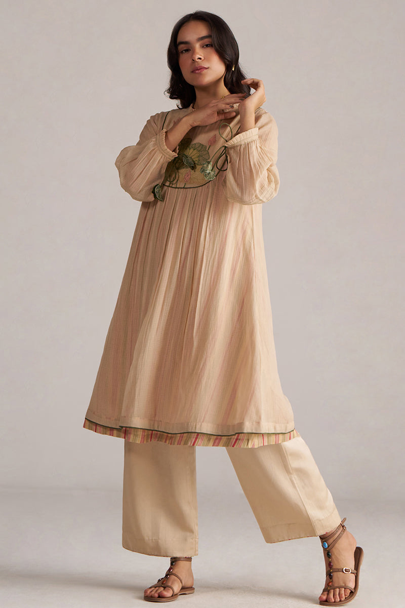 Macadamia Kota Silk Co-ord Set